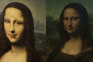 'Falsa' Mona Lisa vendida em leilão por 2,9 milhões de euros