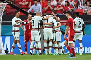 Euro2020: UEFA investiga incidentes discriminatórios no Hungria-Portugal