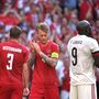 Euro2020: Dinamarca-Bélgica parou ao minuto 10 para homenagear Eriksen
