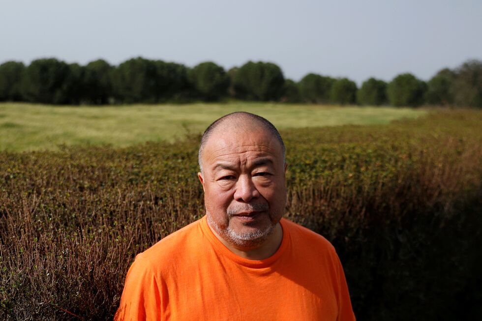 Ai Weiwei em Montemor-o-novo, a sua nova casa