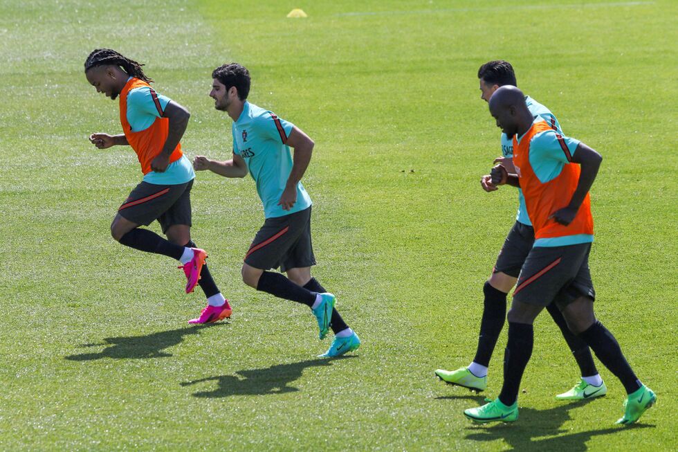 Treino seleção