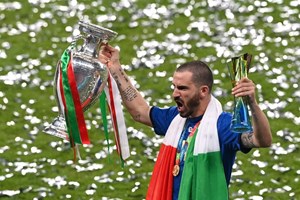 Euro2020: Bonucci torna-se o mais velho a marcar numa final de um Europeu