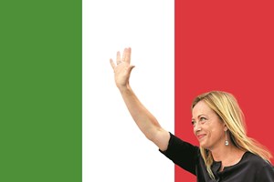 Giorgia Meloni, a estrela pop da política italiana