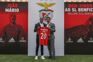 João Mário: 'Jorge Jesus foi determinante na minha escolha de vir para o Benfica'
