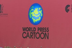 ‘Cartoonista’ italiana Mariagrazia Quaranta vence 16.º World Press Cartoon