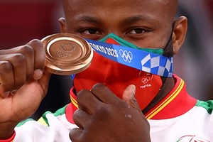 A 'ginga' de Jorge Fonseca conquistou o bronze nos tatamis