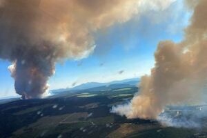 Incêndio no Canadá