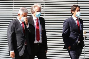 Luís Filipe Vieira e Rui Costa