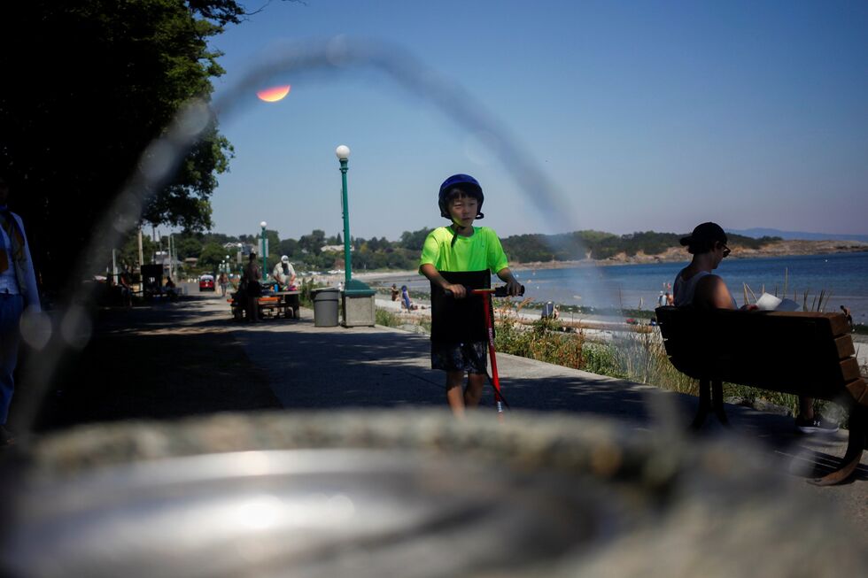 Vaga de calor no Canadá