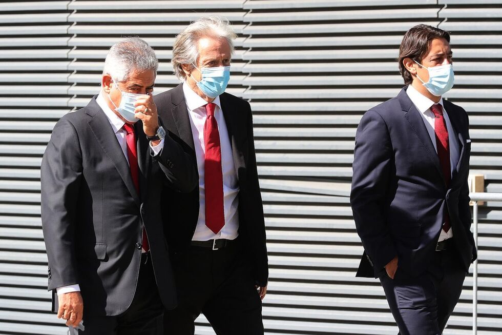 Luís Filipe Vieira e Rui Costa