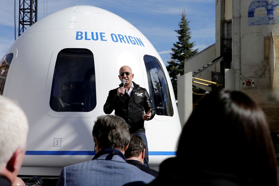 Jeff Bezos - Blue Origin