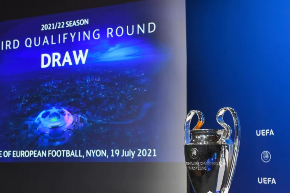 Sorteio da Liga dos Campeões