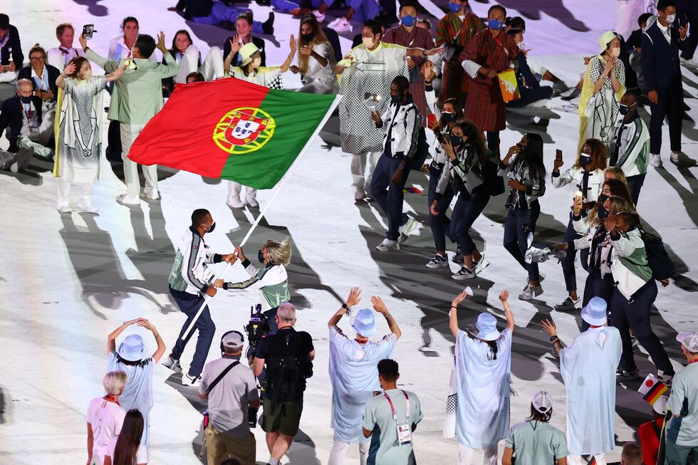 Tóquio'2020. A festa portuguesa na cerimónia de abertura dos Jogos Olímpicos