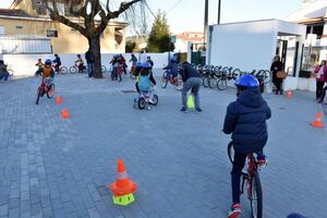 Bicicletas nas escolas