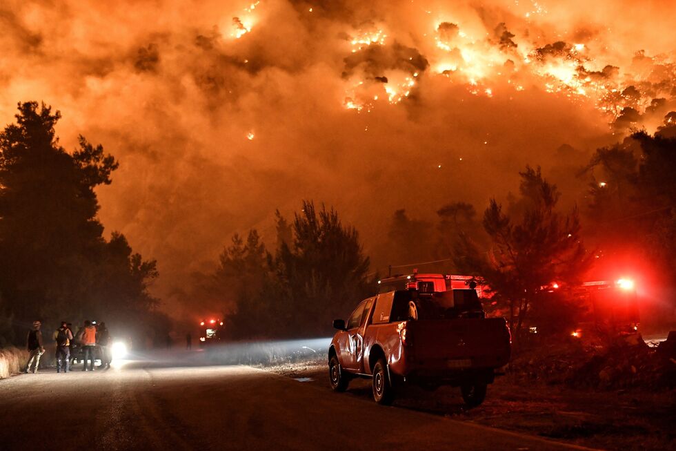 Incêndios na Grécia