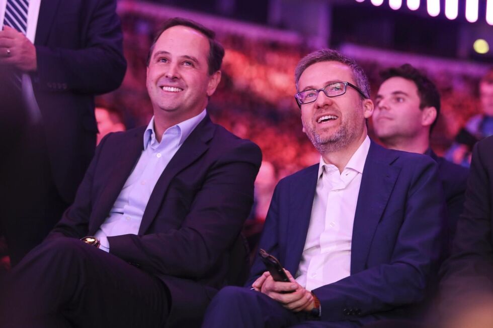 Fernando Medina e Carlos Moedas