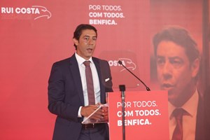 Rui Costa apresentou a candidatura à presidência do Benfica