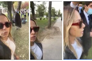 Joana Amaral Dias filma praxes e é confrontada pelos estudantes trajados