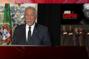 Marcelo Rebelo de Sousa lamenta morte de Jorge Sampaio