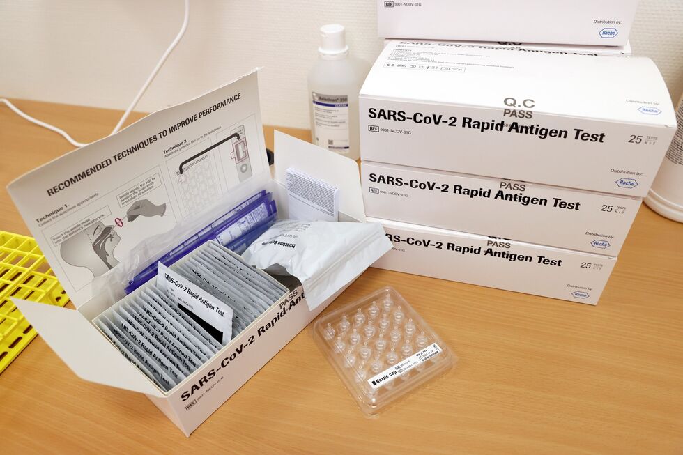 Testes rápidos de antigénio