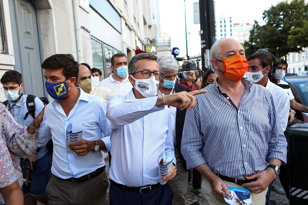 Rui Rio e Carlos Moedas