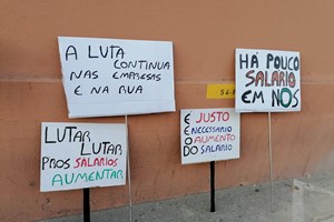Ilegal. Empresas descontam subsídios de quem faz greve ou precisa de apoiar os filhos