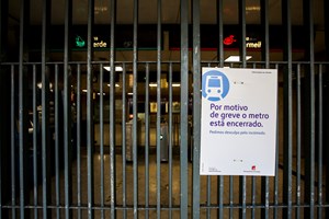Metro de Lisboa a funcionar apenas com serviços mínimos