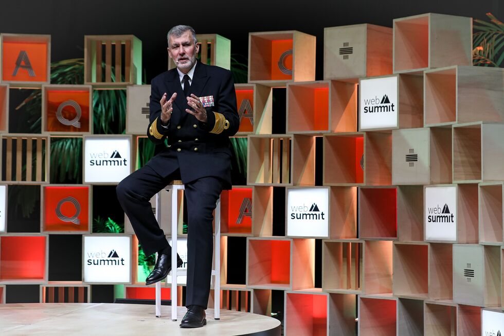 Gouveia e Melo na WebSummit