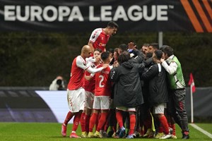 Sporting de Braga com Sheriff no play-off de acesso aos 'oitavos' da Liga Europa