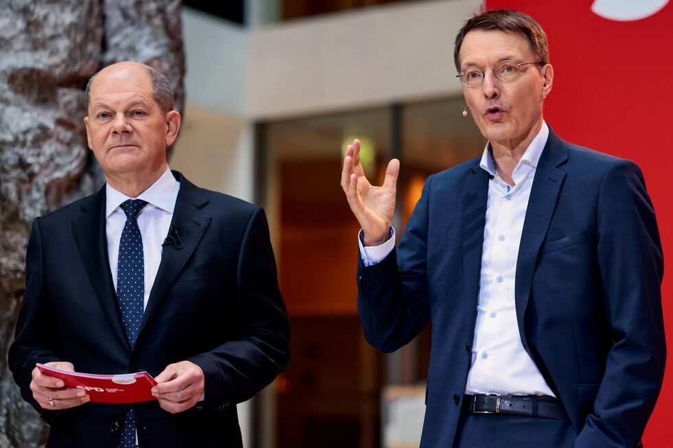 Karl Lauterbach  - Olaf Scholz