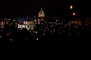 Vigília assinala um ano do ataque ao Capitólio dos EUA