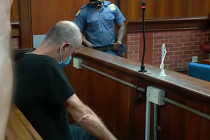 João Rendeiro na sala de audiências