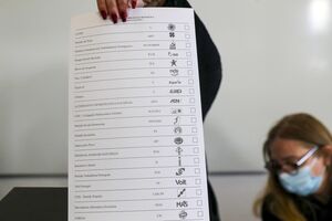 Boletim de voto - Legislativas 2022
