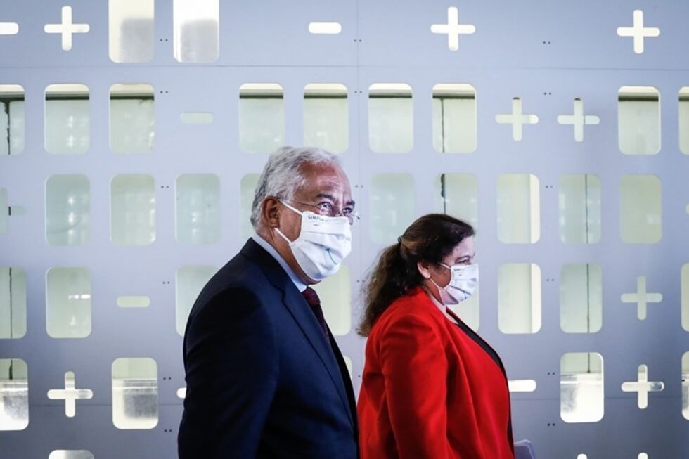 António Costa e Alexandra Leitão