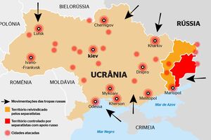 Cronologia da guerra na Ucrânia. Das ameaças russas aos bombardeamentos