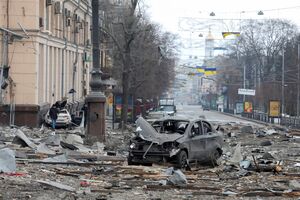Ataque em Kharkiv