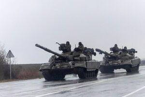 Forças ucranianas em Mariupol
