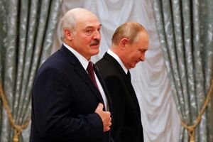 Vladimir Putin e Aleksandr Lukashenko