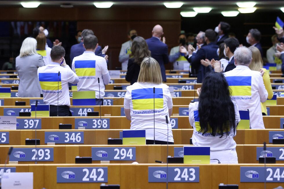 Parlamento Europeu - debate sobre guerra na Ucrânia