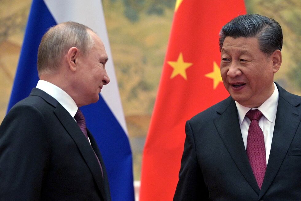 Vladimir Putin e Xi Jinping