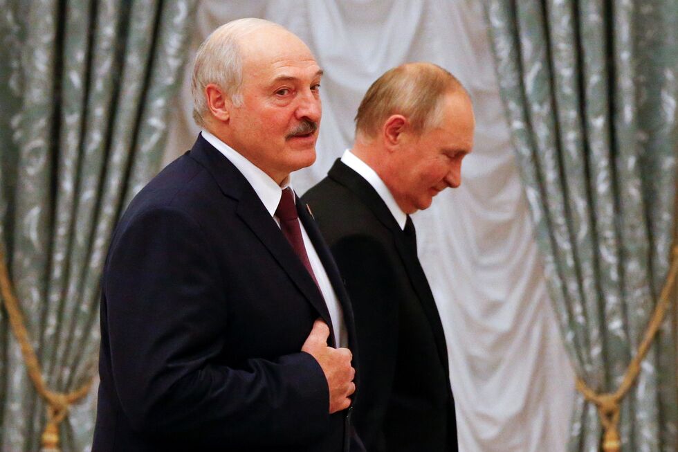 Vladimir Putin e Aleksandr Lukashenko