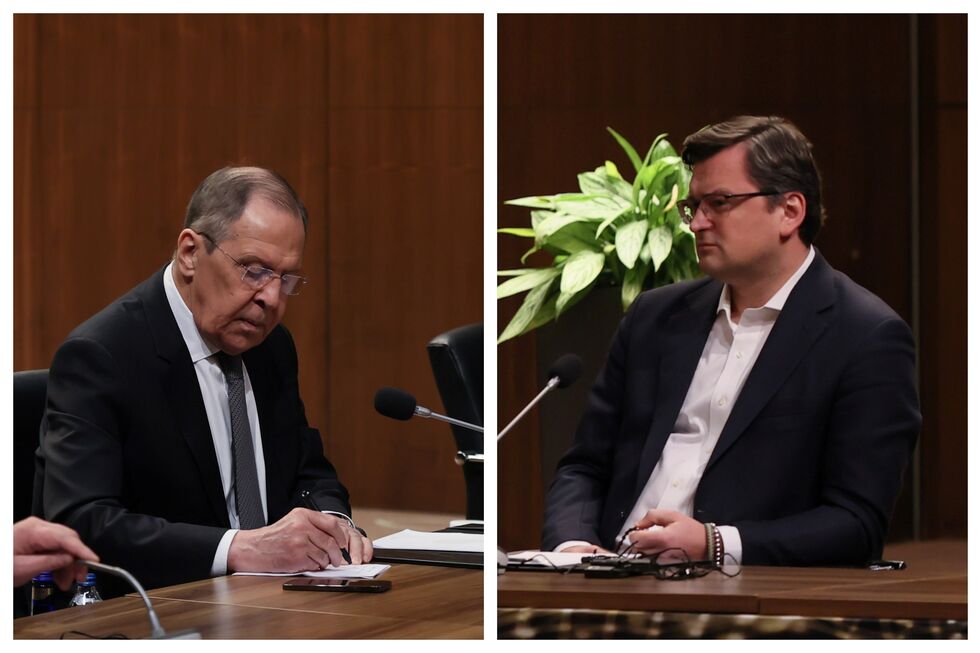 Sergei Lavrov e Dmytro Kuleba