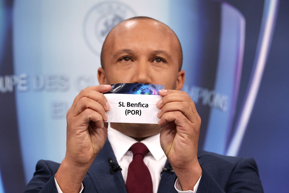 Sorteio da Liga dos Campeões- Benfica