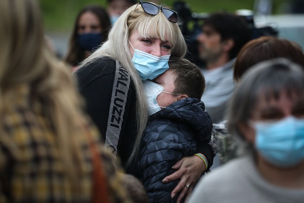 Chegada da Caravana 'Missão Ucrânia' a Portugal