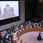 Zelensky à ONU: Rússia 'matou famílias inteiras, adultos e crianças'