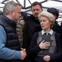 Ursula von der Leyen de regresso a Kiev