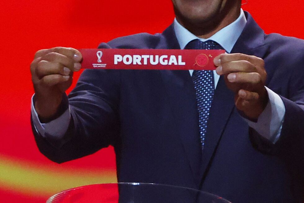 Portugal no sorteio do Mundial 2022