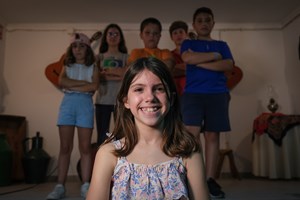 Catarina Bagão, a criança que canta de manhã à noite