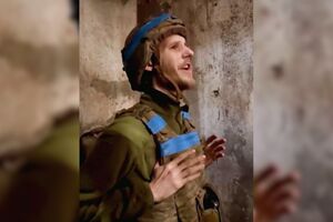 Soldado em Azovstal canta tema vencedor da Eurovisão debaixo de bombardeamentos