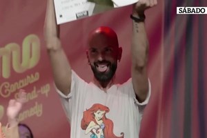 Dagu foi o grande vencedor do concurso de comédia promovido pela SÁBADO